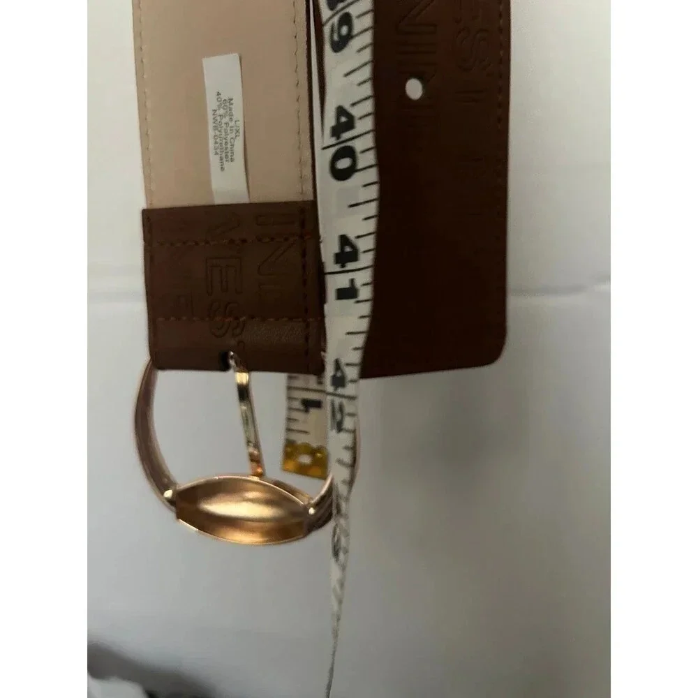 Nine West Brown Belt Elastic L/XL